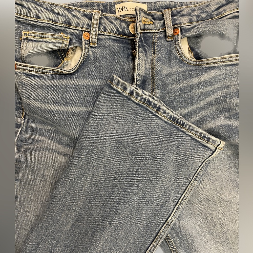ZARA Bootcut Jeans Size 8, Stretch EUC
